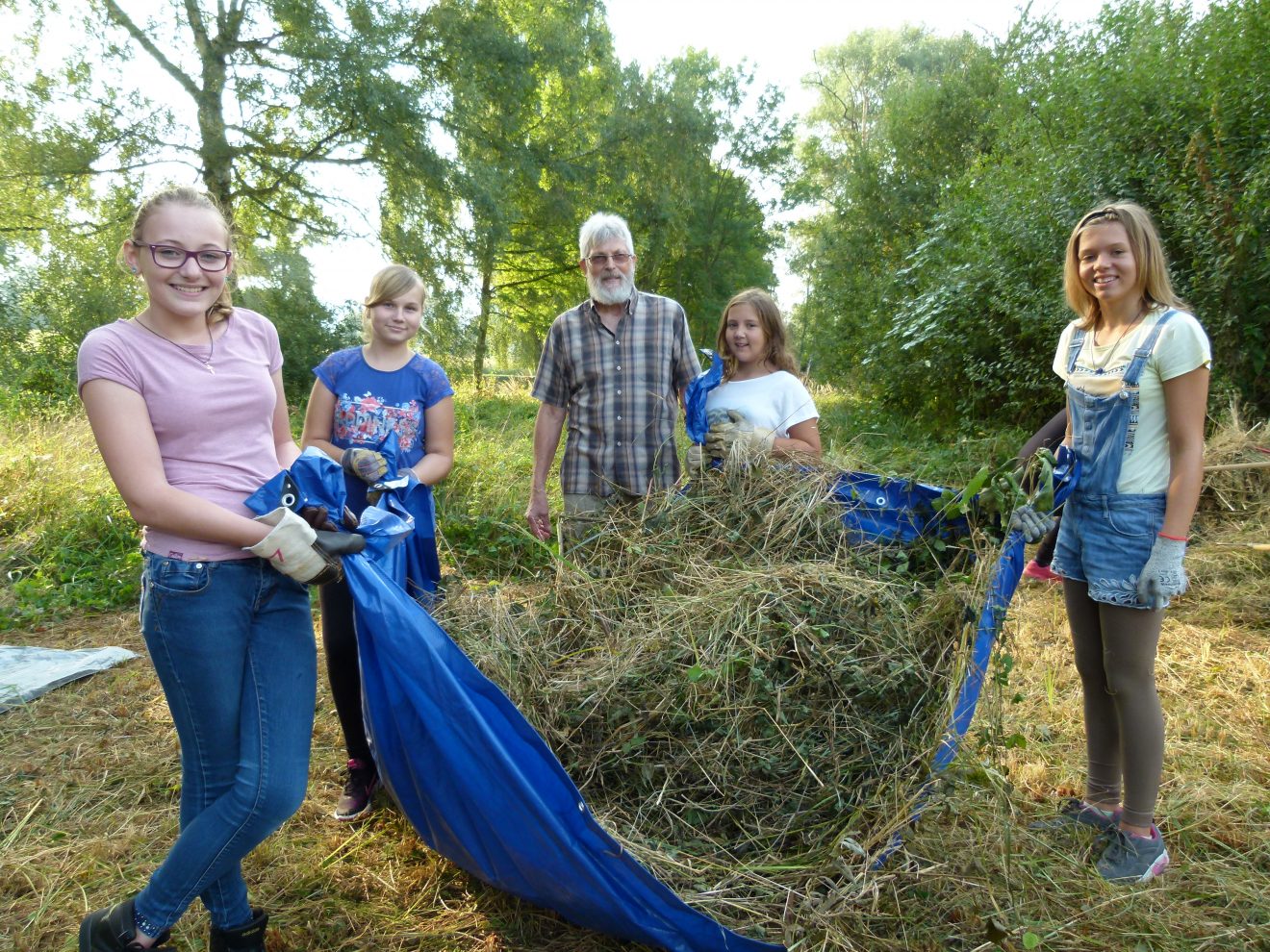 Orchideenwiesenpflege in Ettenheim