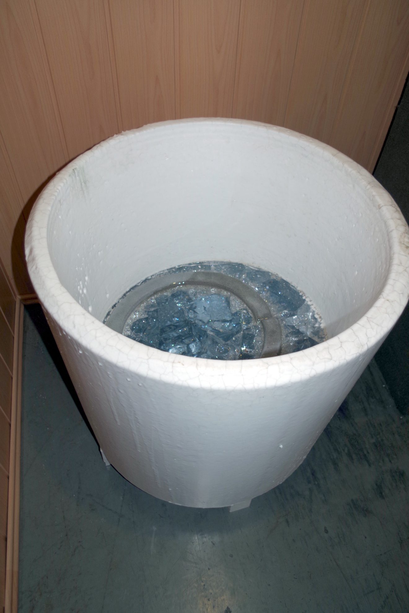 Knapp 1200 Grad heiß: der Schmelzofen.