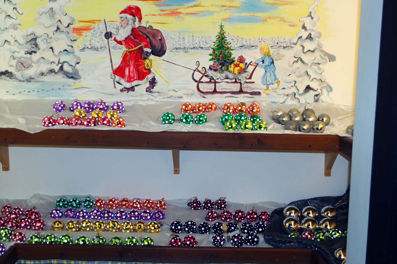 Weihnachtsdorf in der Dorotheenhütte.