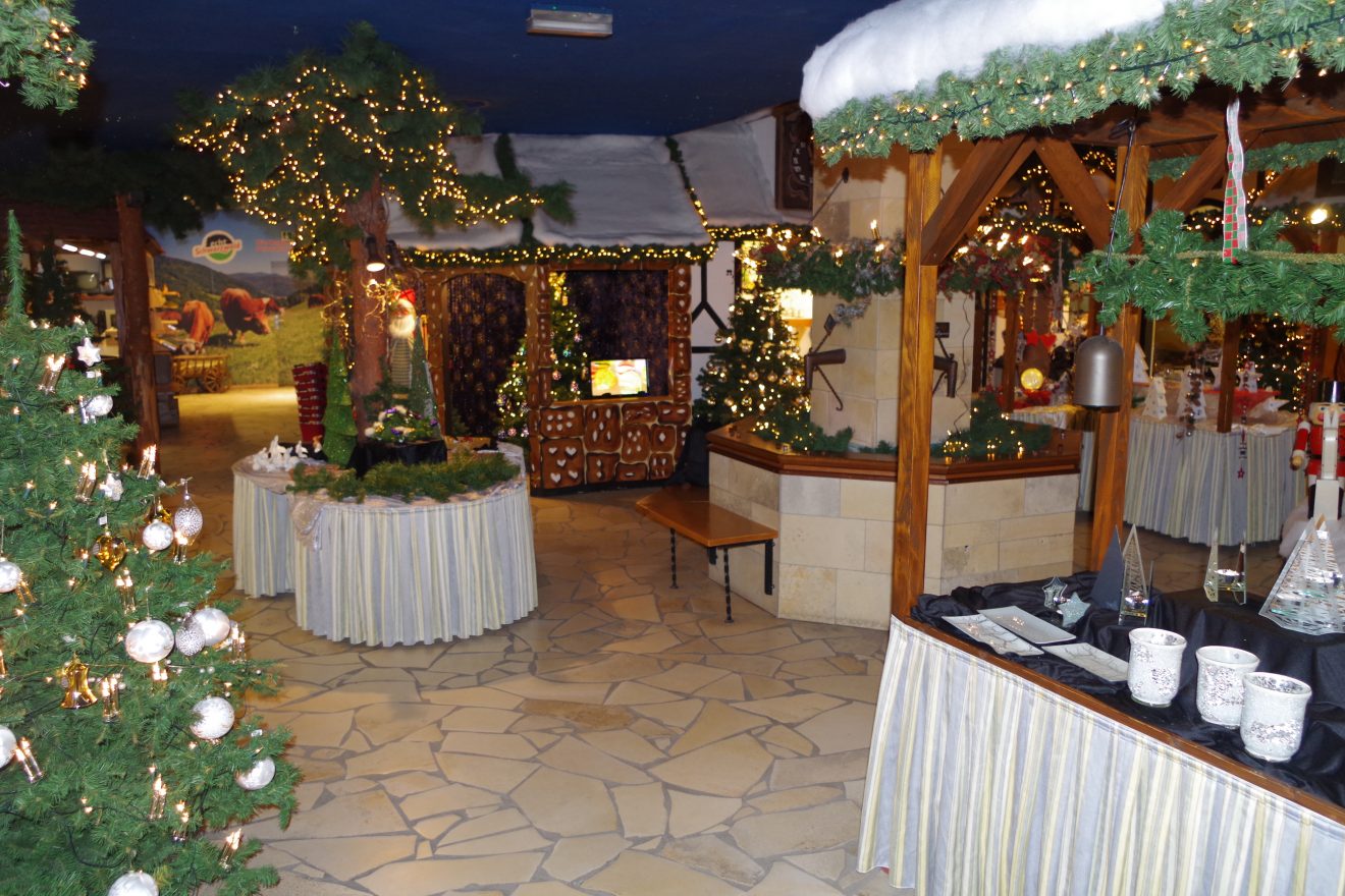 Weihnachtsdorf in der Dorotheenhütte.