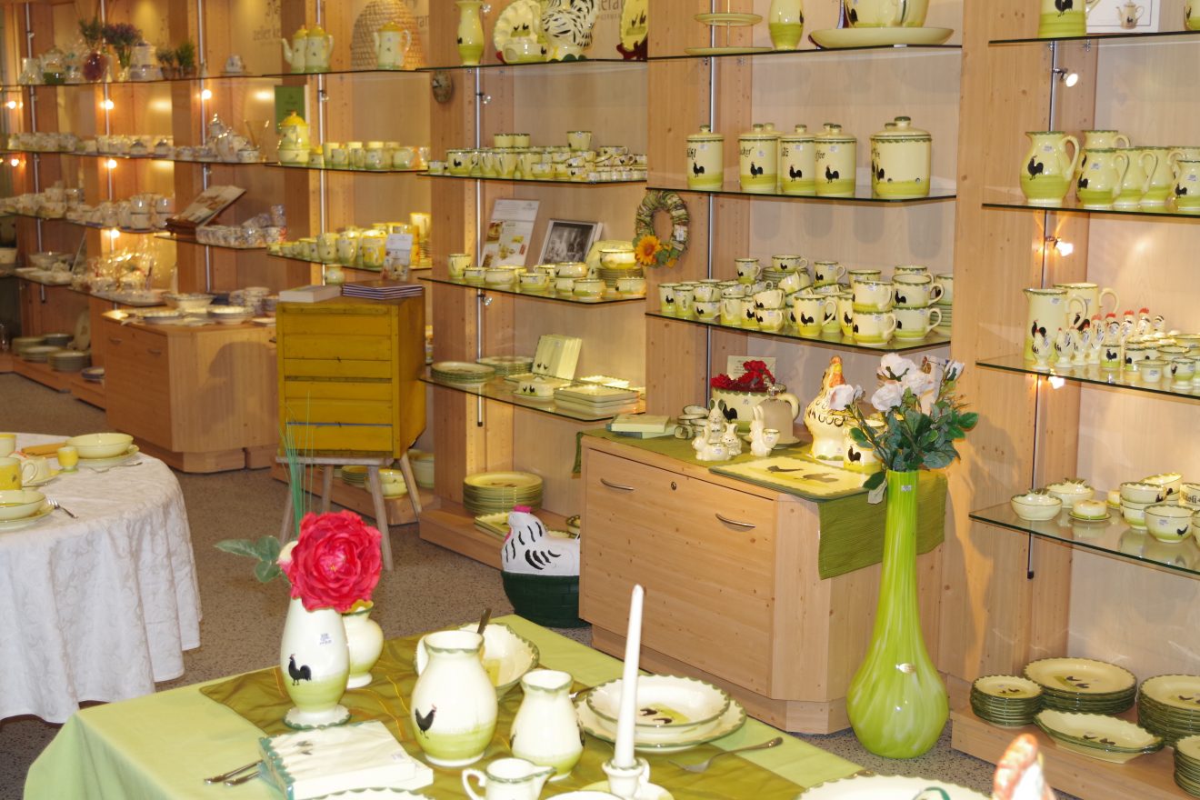 Zeller Keramik in der Dorotheenhütte.