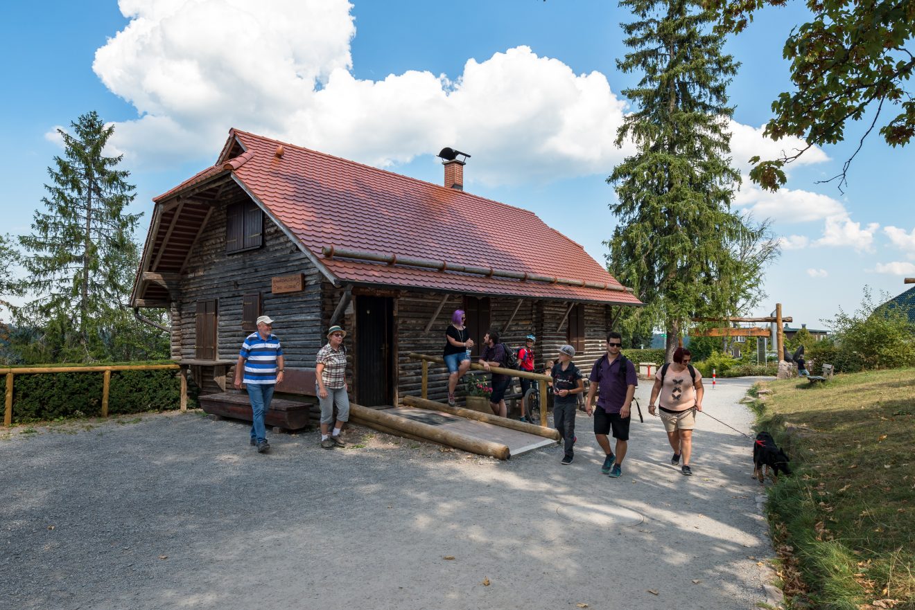 Die Hütte des Schwarzwaldvereins.