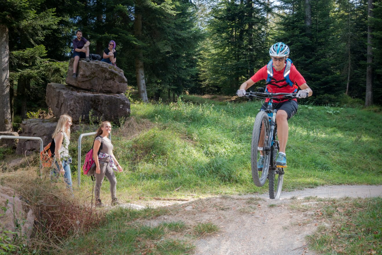 Spaß auf einem der größten Bikeparks Deutschlands.