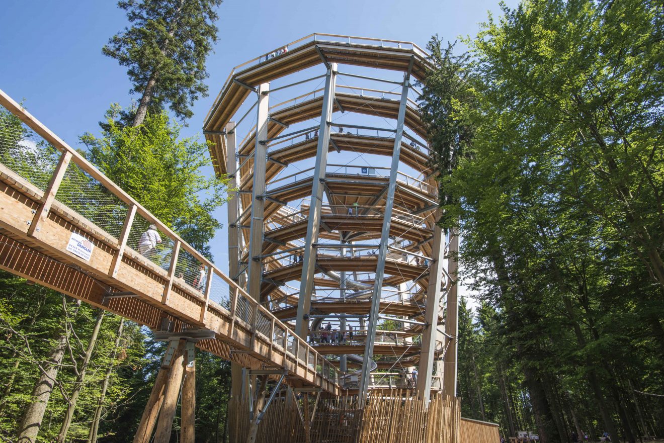 Ostern Baumwipfelpfad Schwarzwald