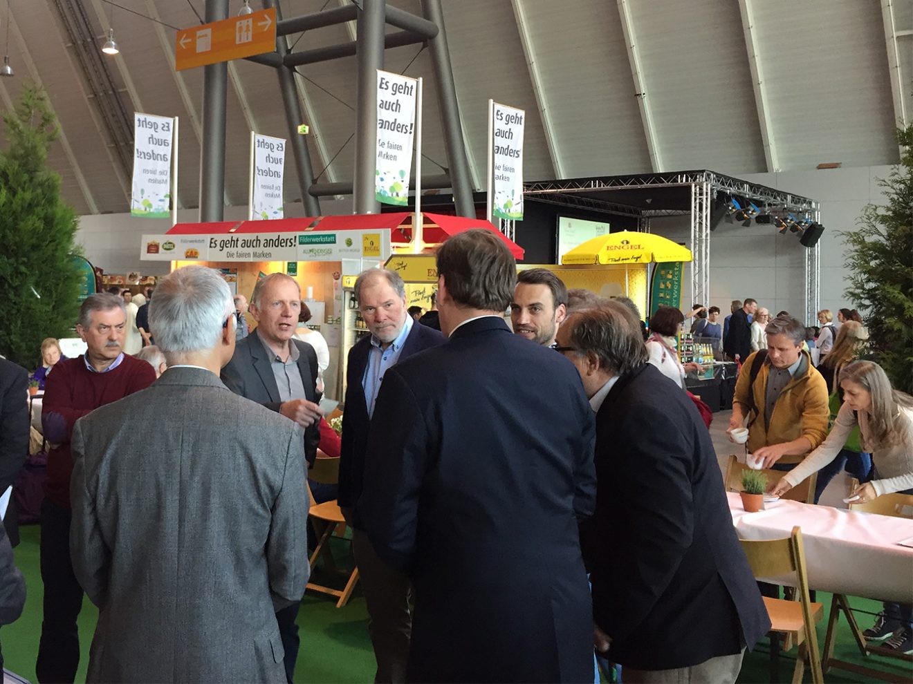 Naturpark Schwarzwald Blog, Slow Food Stuttgart, Stand des Naturparks Nebrodi (Sizilien)