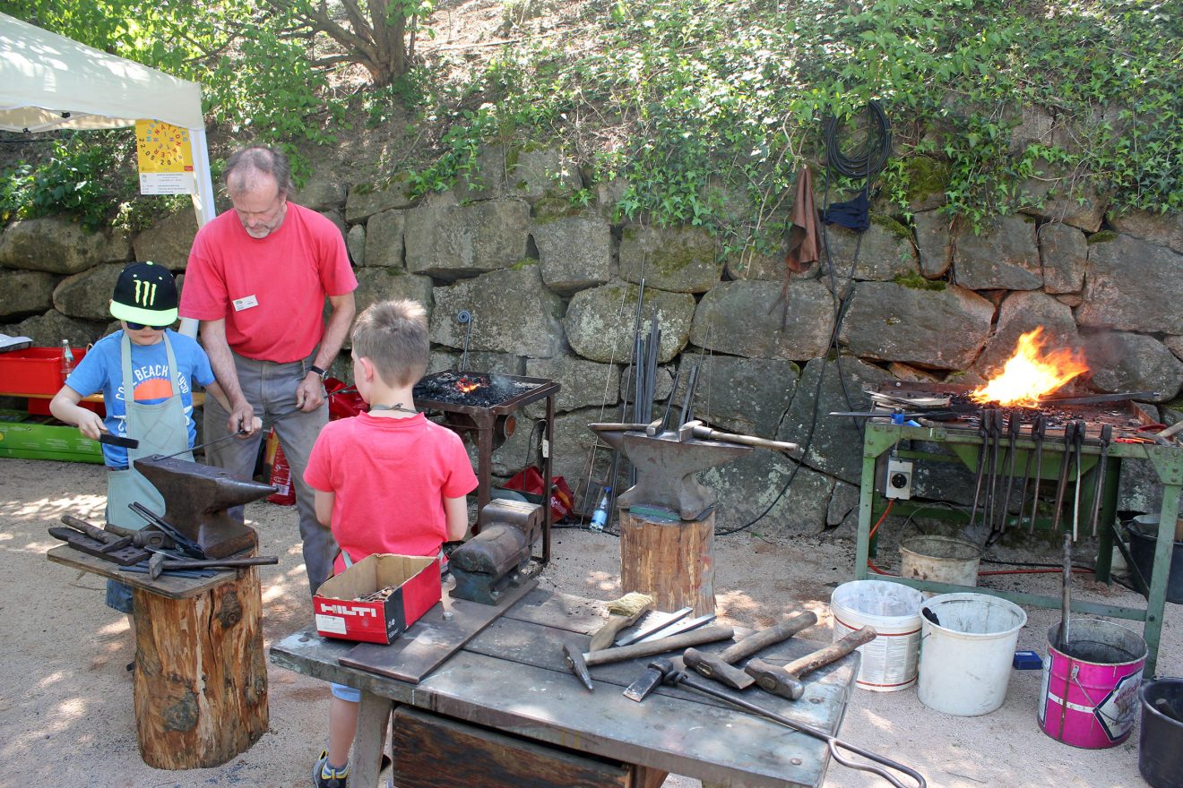 Präsentationsstand der GeiserSchmiede aus Bühlertal