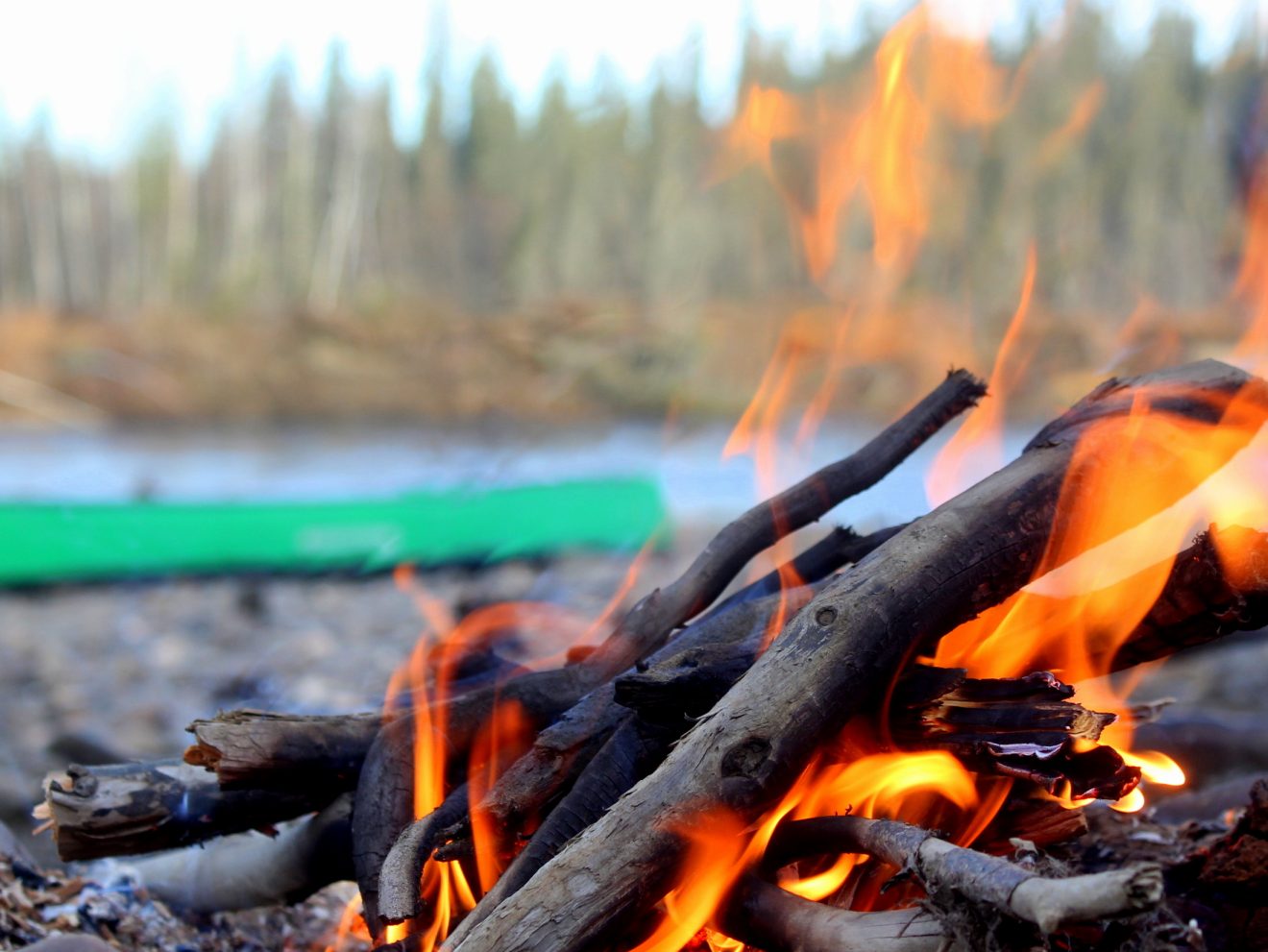 Microadventure Lagerfeuer