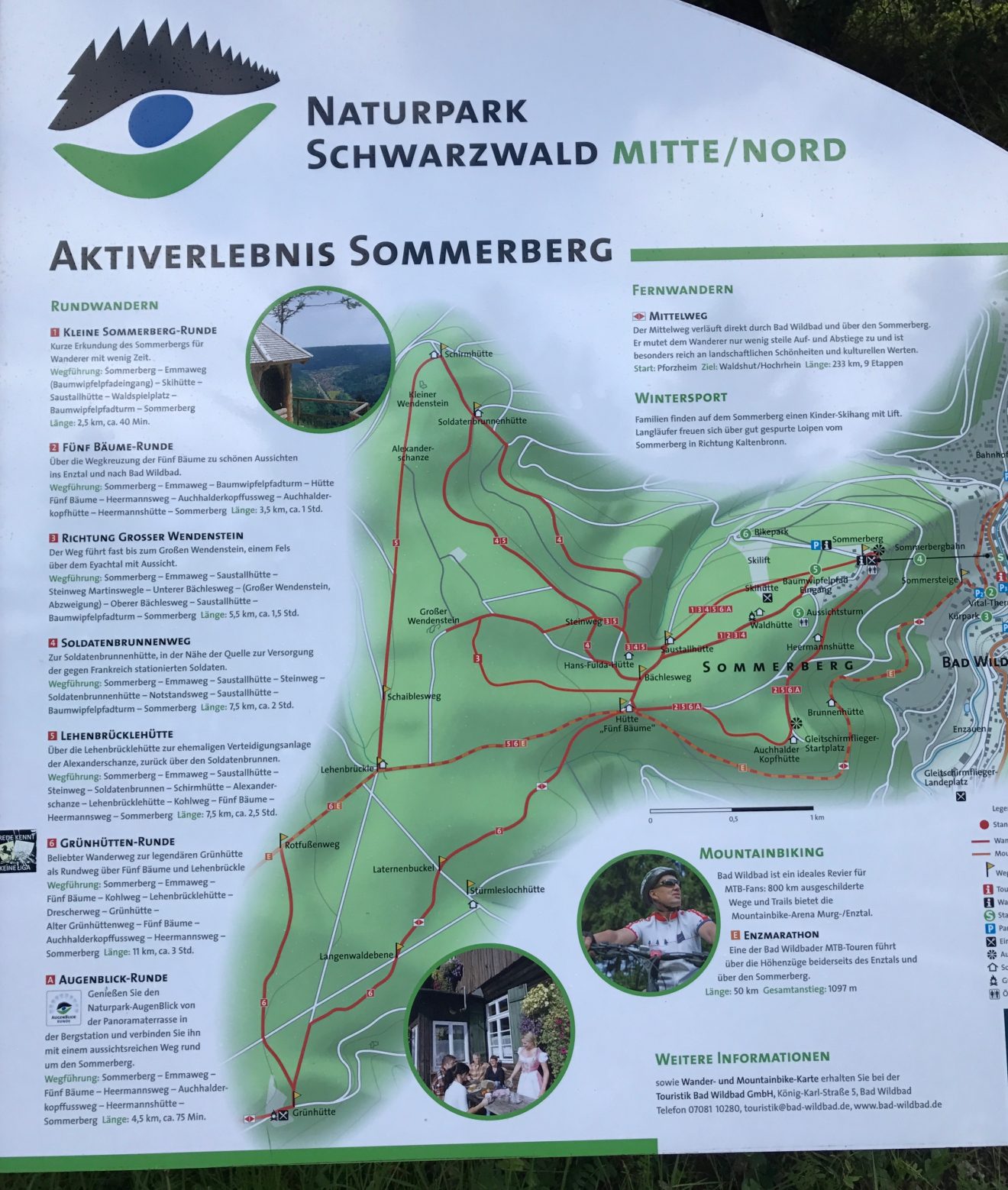 Der Naturpark Schwarzwald Mitte/Nord auf dem Sommerberg