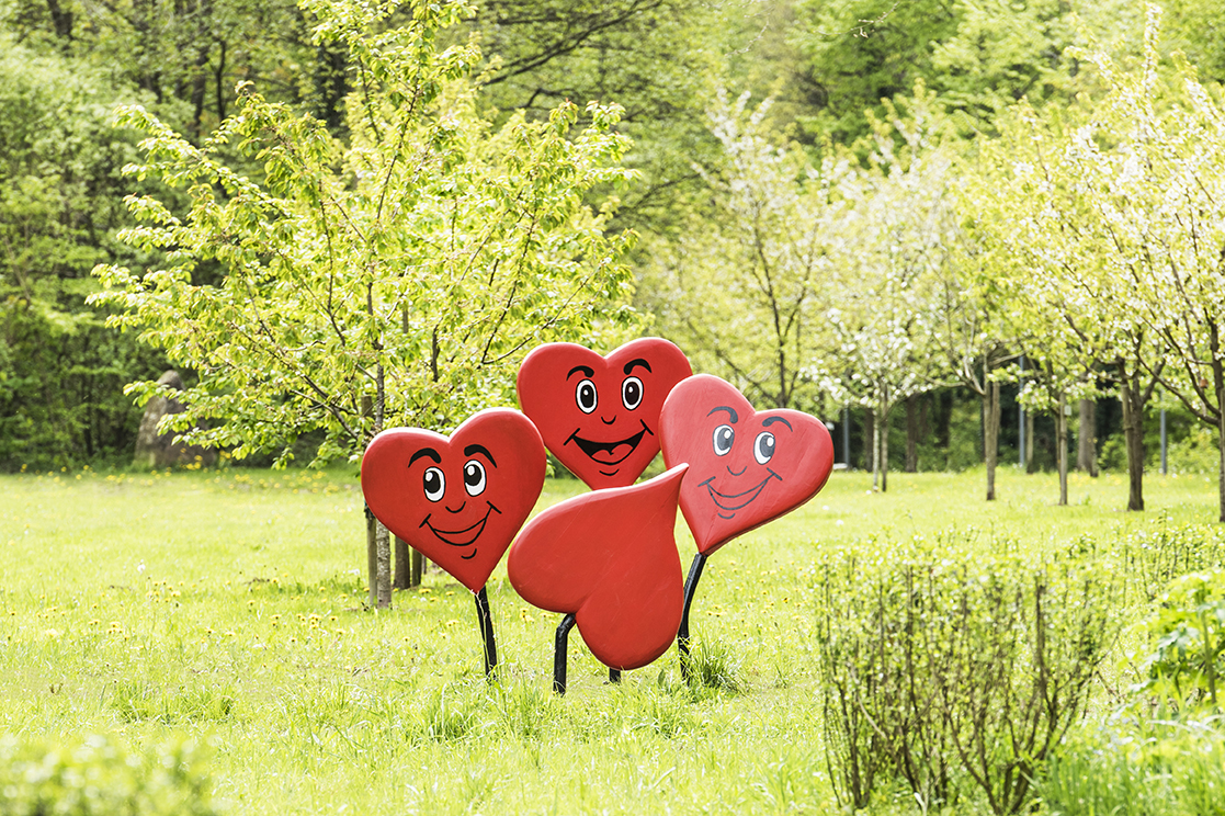 Skulptur im SOPHI PARK Bad Liebenzell