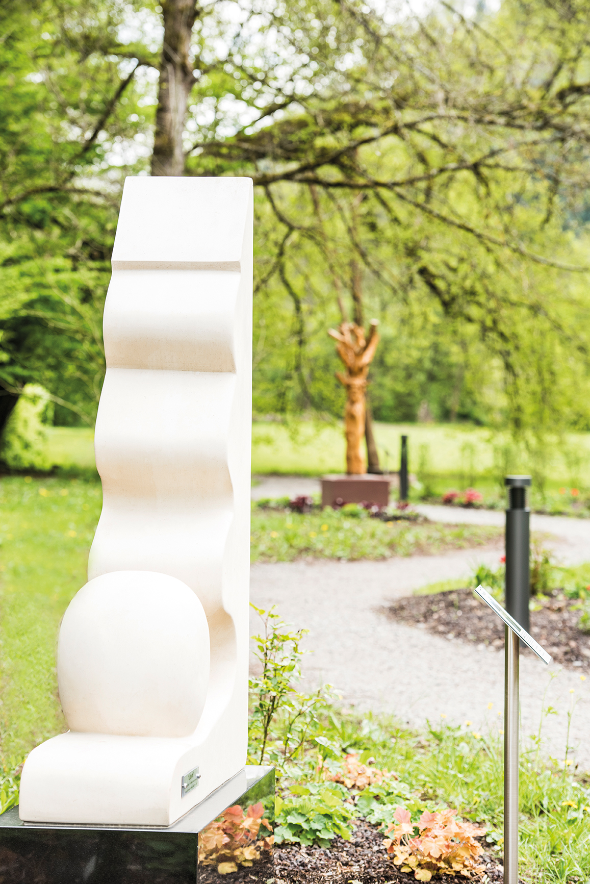 Skulptur im SOPHI PARK Bad Liebenzell