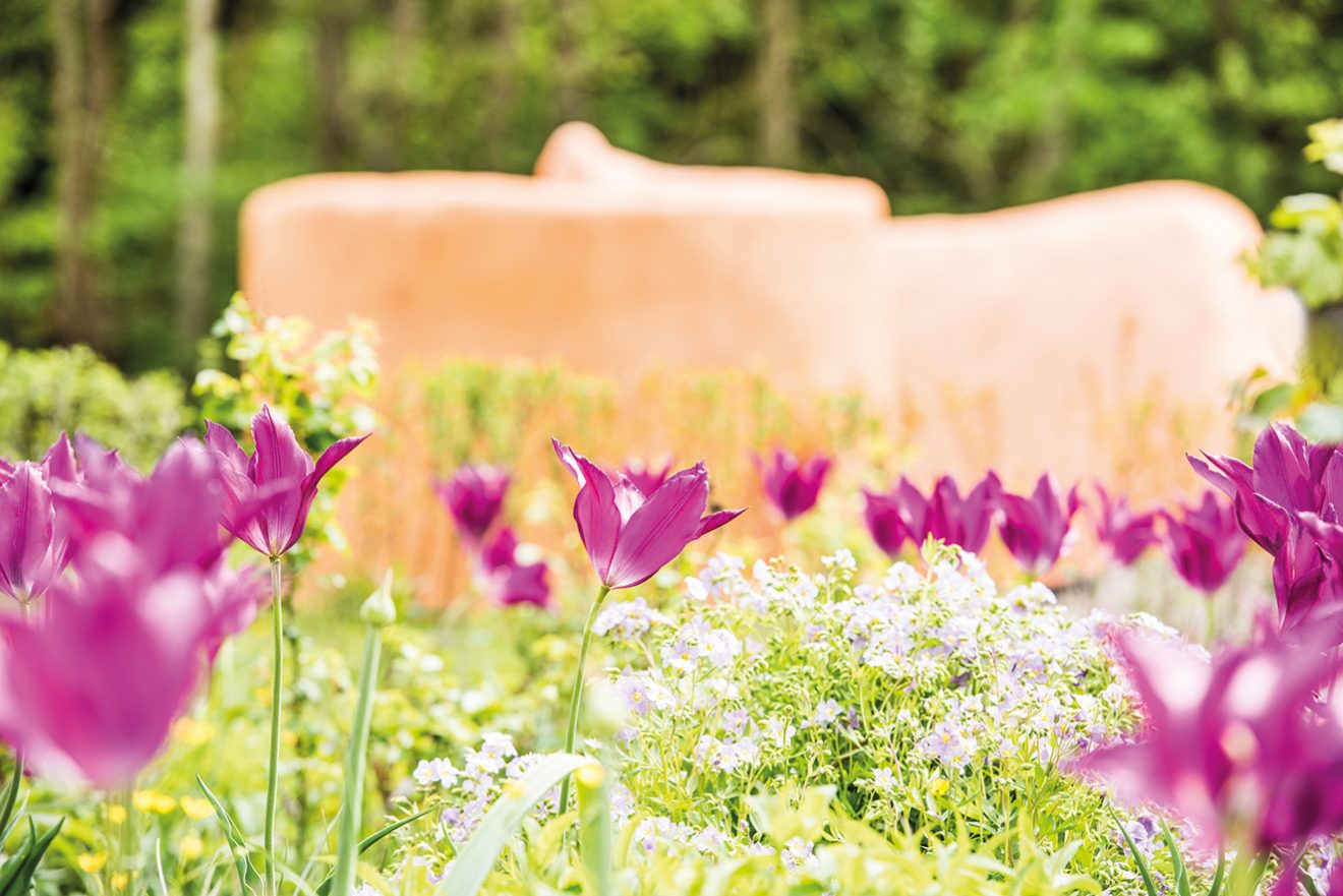 Skulptur im SOPHI PARK Bad Liebenzell