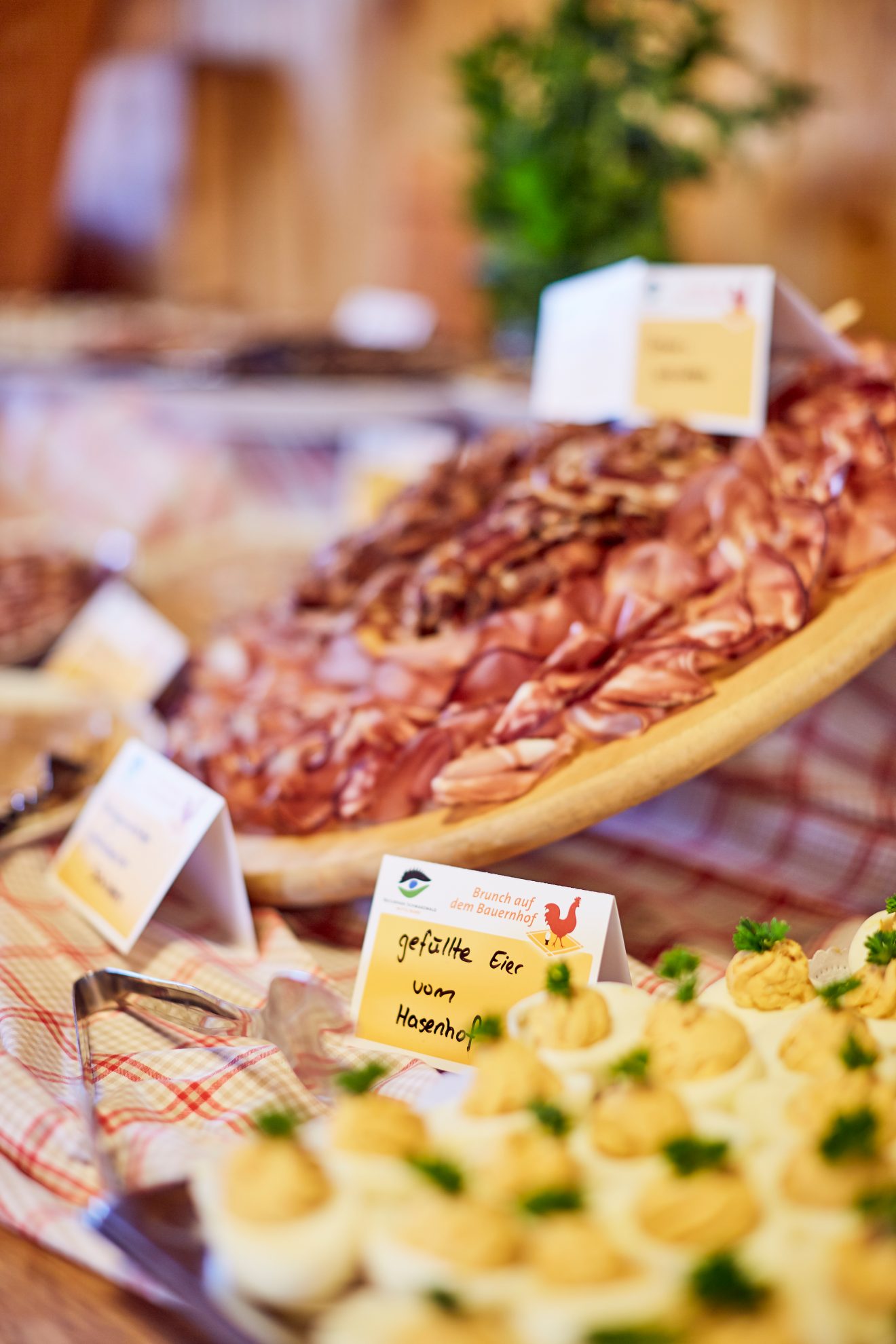 Naturpark-Brunch auf dem Bauernhof
