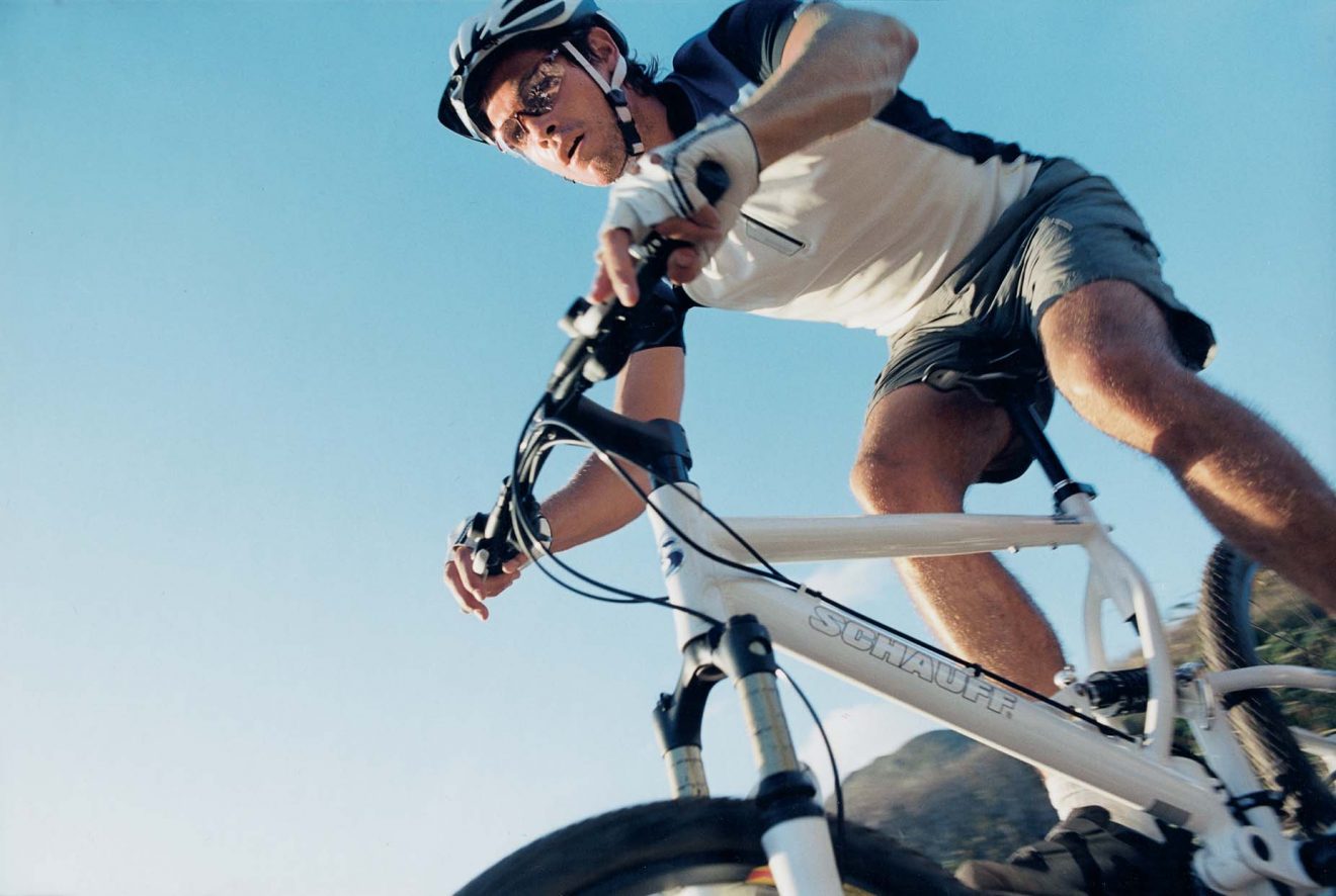 AOK-Gesundheitstipp zum Mountainbiking