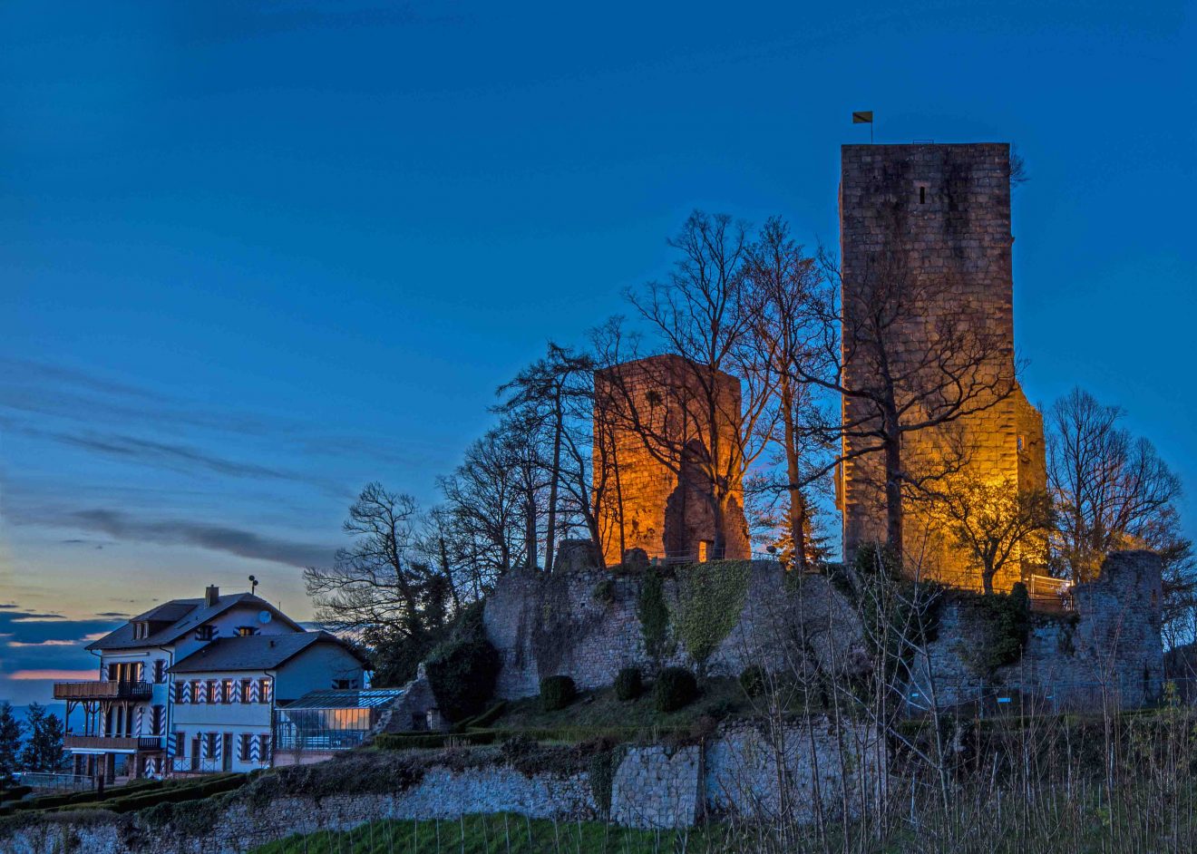Die Yburg bei Baden-Baden (Foto: Evi Seeger)