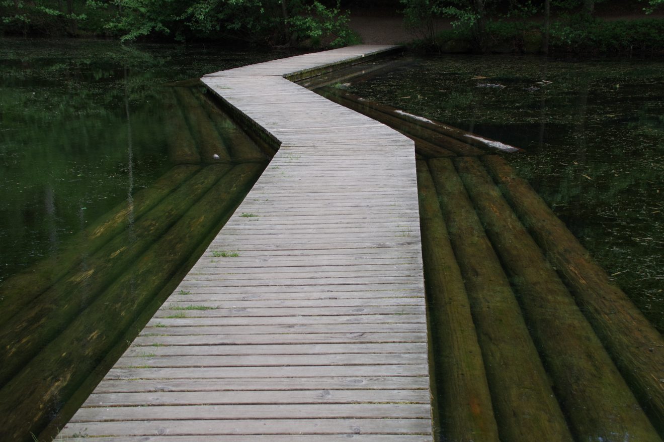 Steg über den Kinzigsee