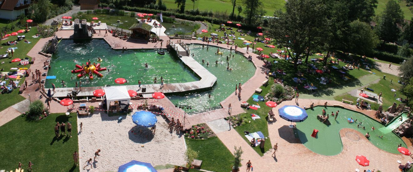 Badespaß im Naturpark