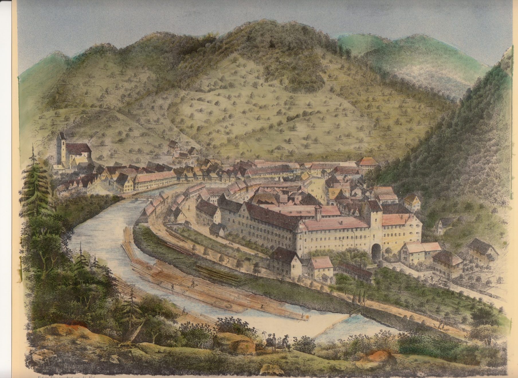 Floßhafen-Fest in Wolfach vom 19. bis 21. August 2017