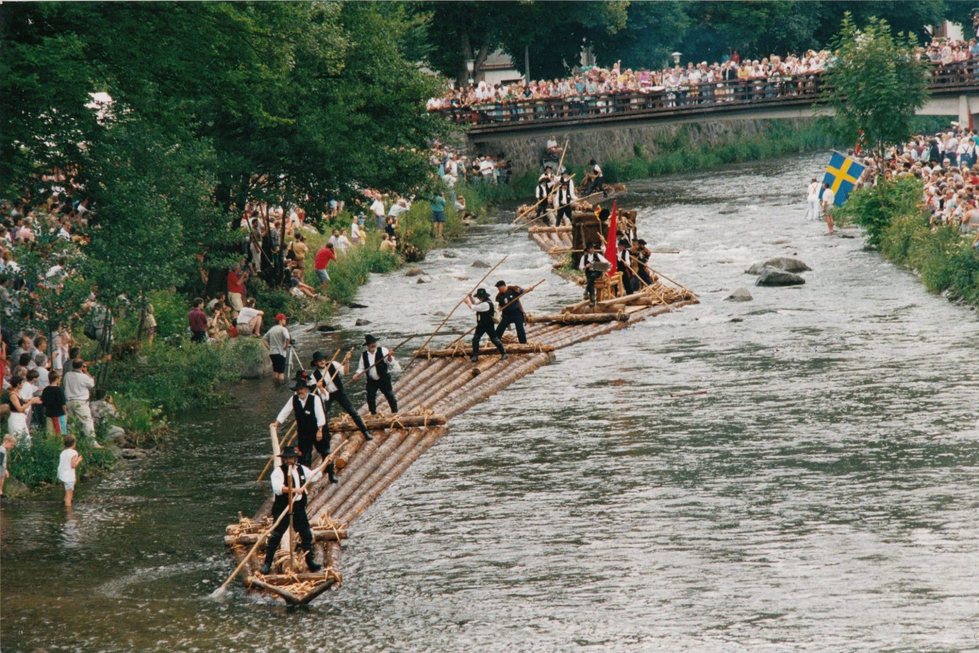 Floßhafen-Fest in Wolfach vom 19. bis 21. August 2017