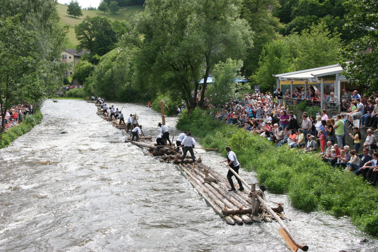 Floßhafen-Fest in Wolfach vom 19. bis 21. August 2017