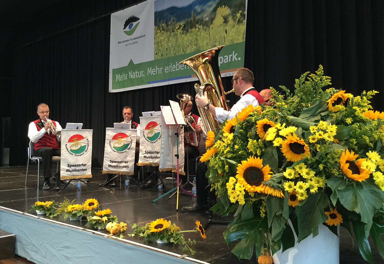 Naturpark Schwarzwald Blog, Genuss-Messe Ettlingen, Brass Jokers