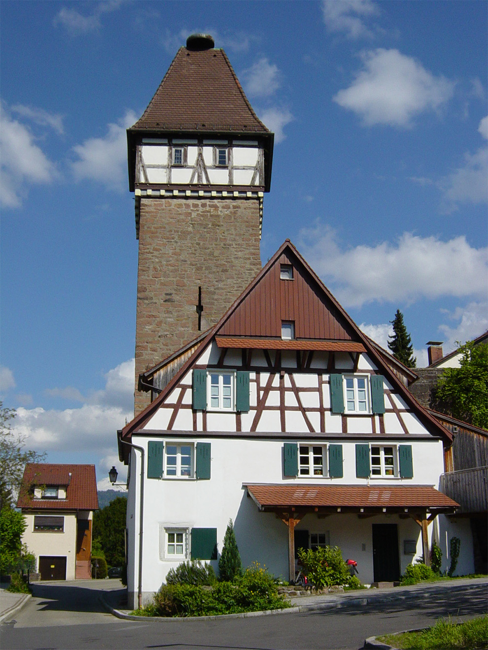 Naturpark Schwarzwald Mitte/Nord: Am Tag des offenen Denkmals, Storchenturm, Bild: Touristinfo Gernsbach
