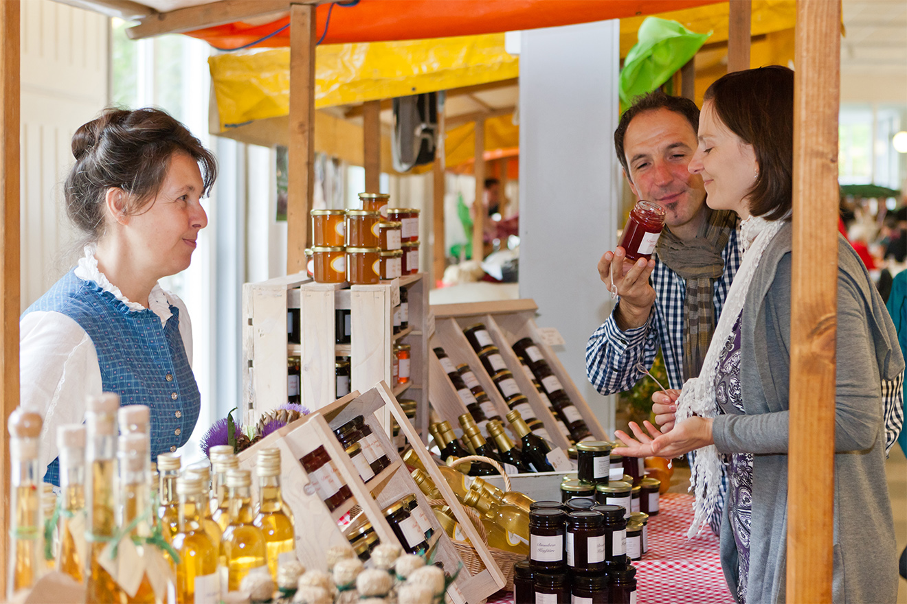 Naturpark Schwarzwald Genuss-Messe Ettlingen: Marktstand