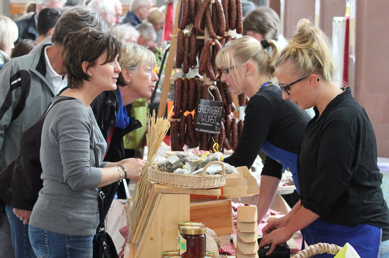 Naturpark Schwarzwald Genuss-Messe-2017 in Ettlingen: Marktstand