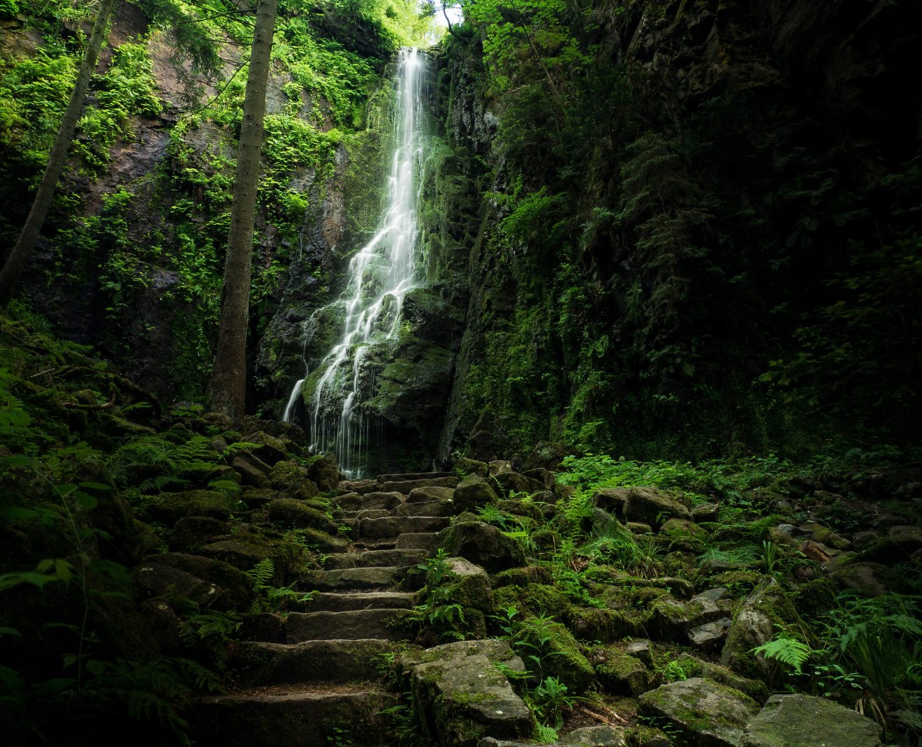 Burgbach-Wasserfall bei Bad Rippoldsau-Schapbach. Copyright Gabriel Maier