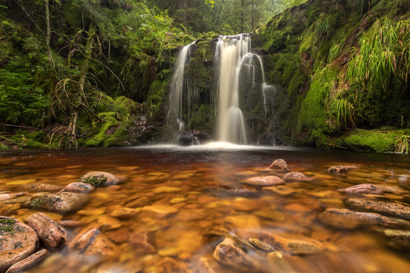 Muckenlochwasserfall zwischen Obertal und Ruhestein. Copyright Guido de Kleijn