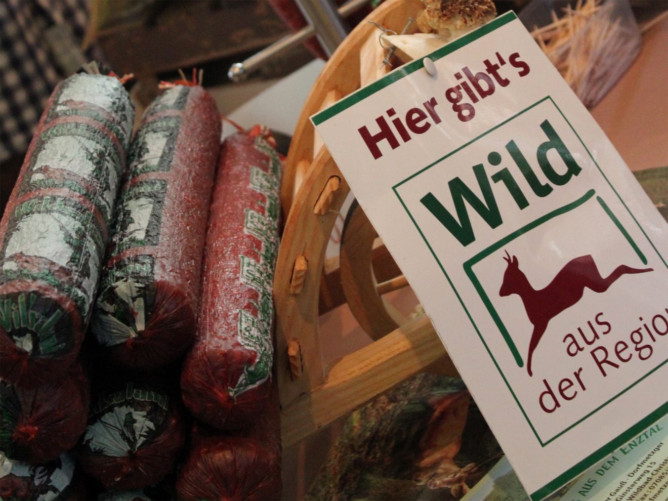 Wilde Sau auf der Genuss-Messe Zell am Harmersbach-Messe Bühlertal 2017