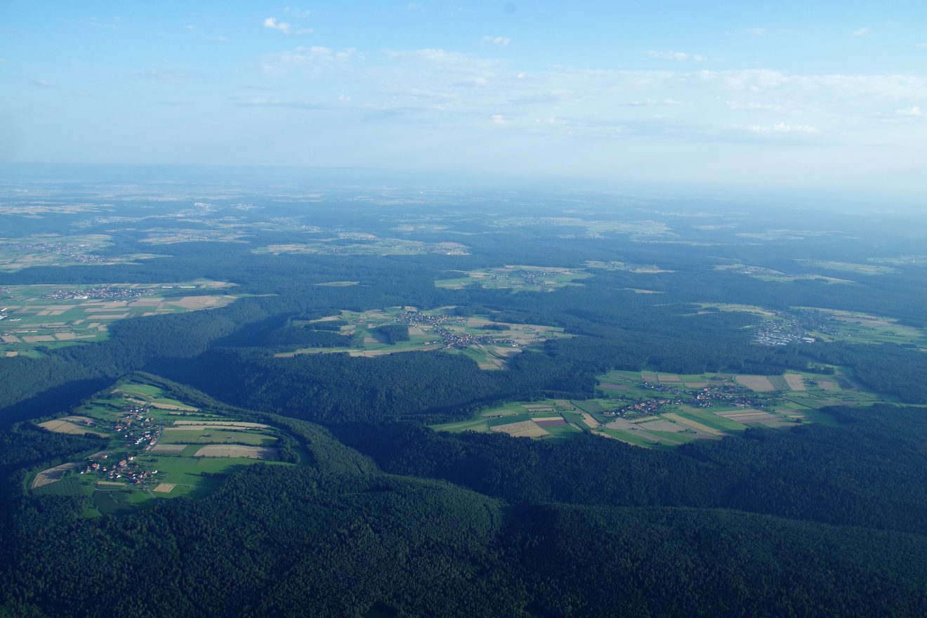 Ballonfahrt mit Teinacher über den Schwarzwald