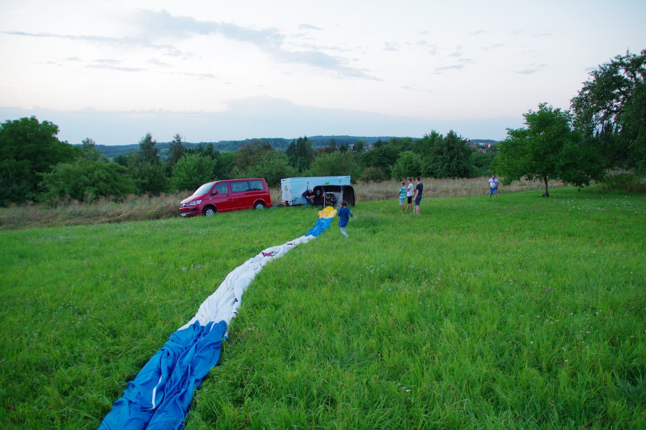 Ballonfahrt mit Teinacher.
