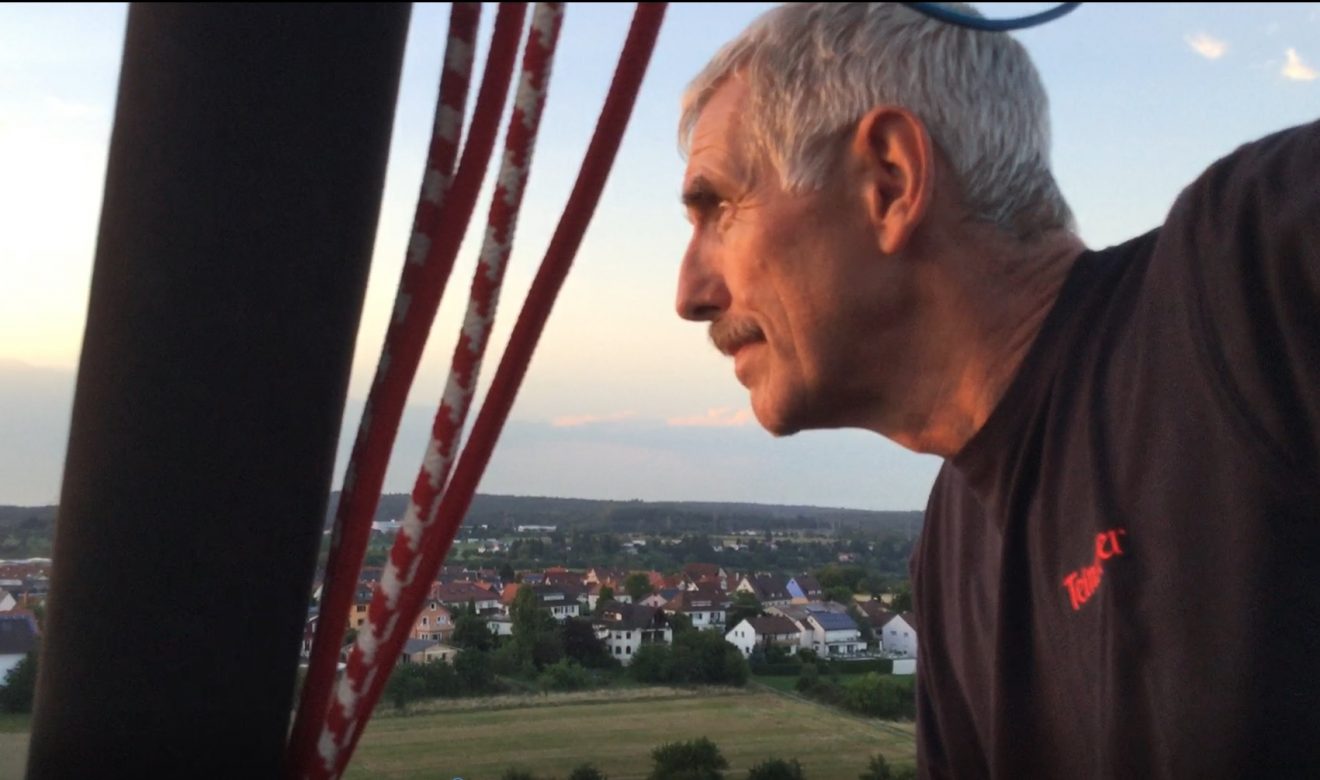 Ballonfahrt mit Teinacher.