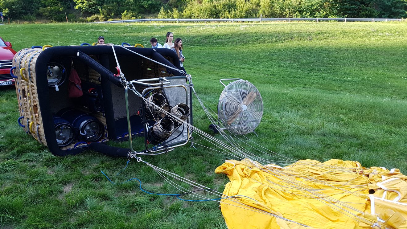 Ballonfahrt mit Teinacher über den Schwarzwald