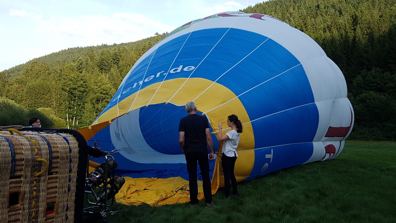 Ballonfahrt mit Teinacher über den Schwarzwald