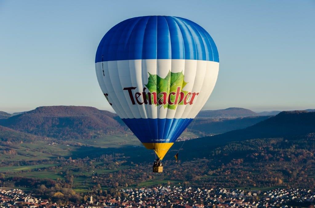 Ballonfahrt mit Teinacher über den Schwarzwald