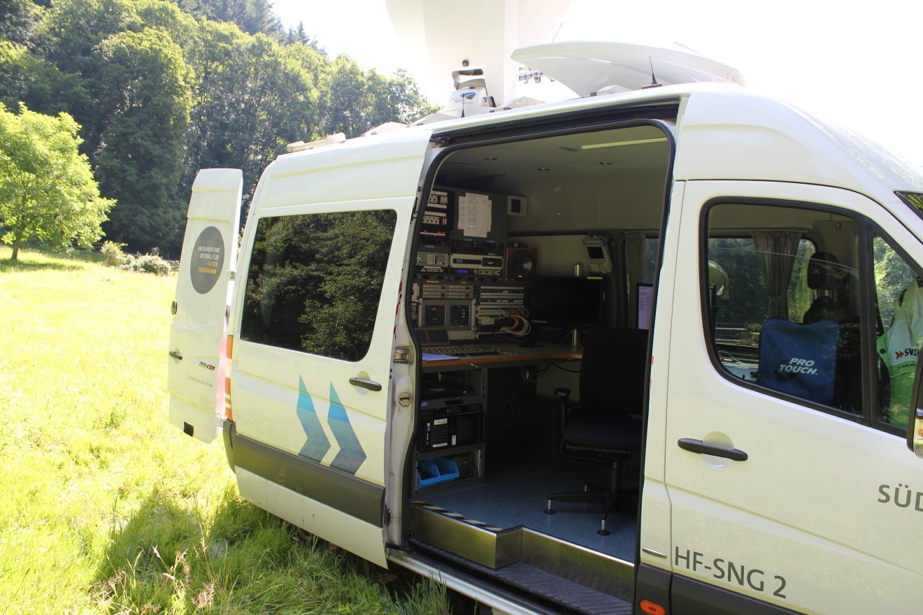 SWR beim Trekking Schwarzwald