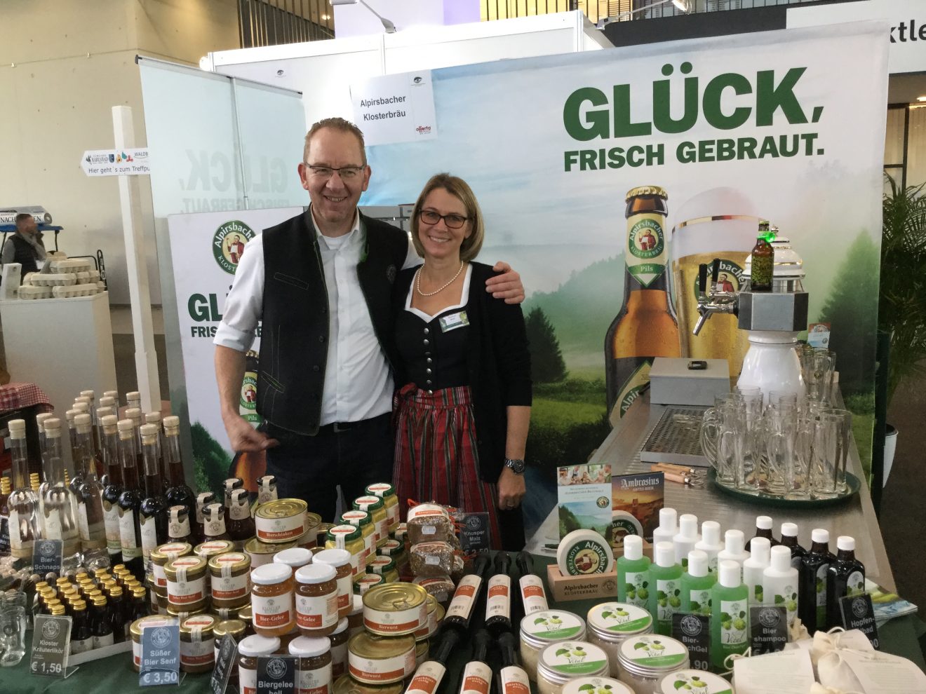 Naturpark-Tag auf der offerta in Karlsruhe am 31.10.2017