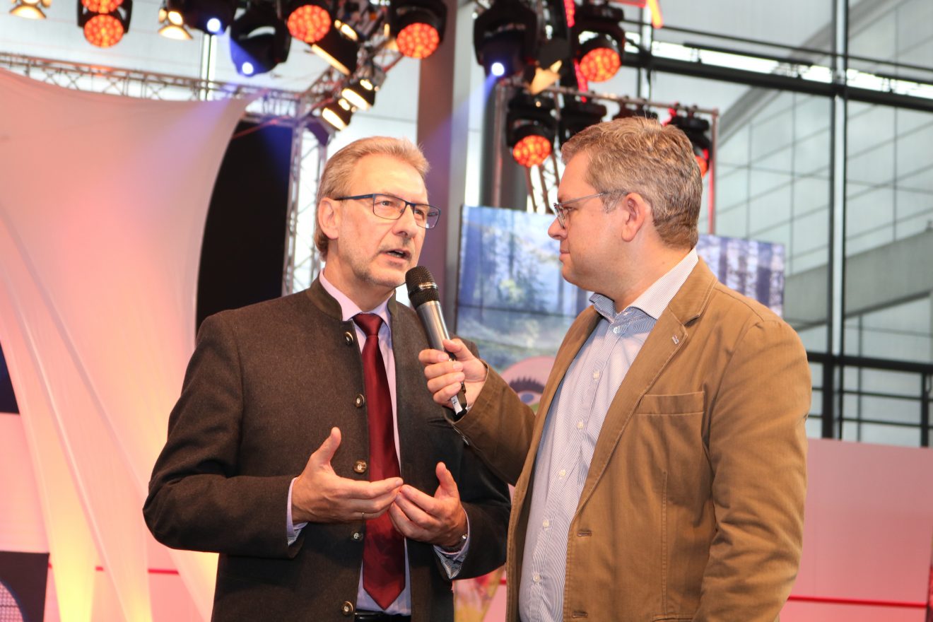 Naturpark-Tag auf der offerta in Karlsruhe am 31.10.2017