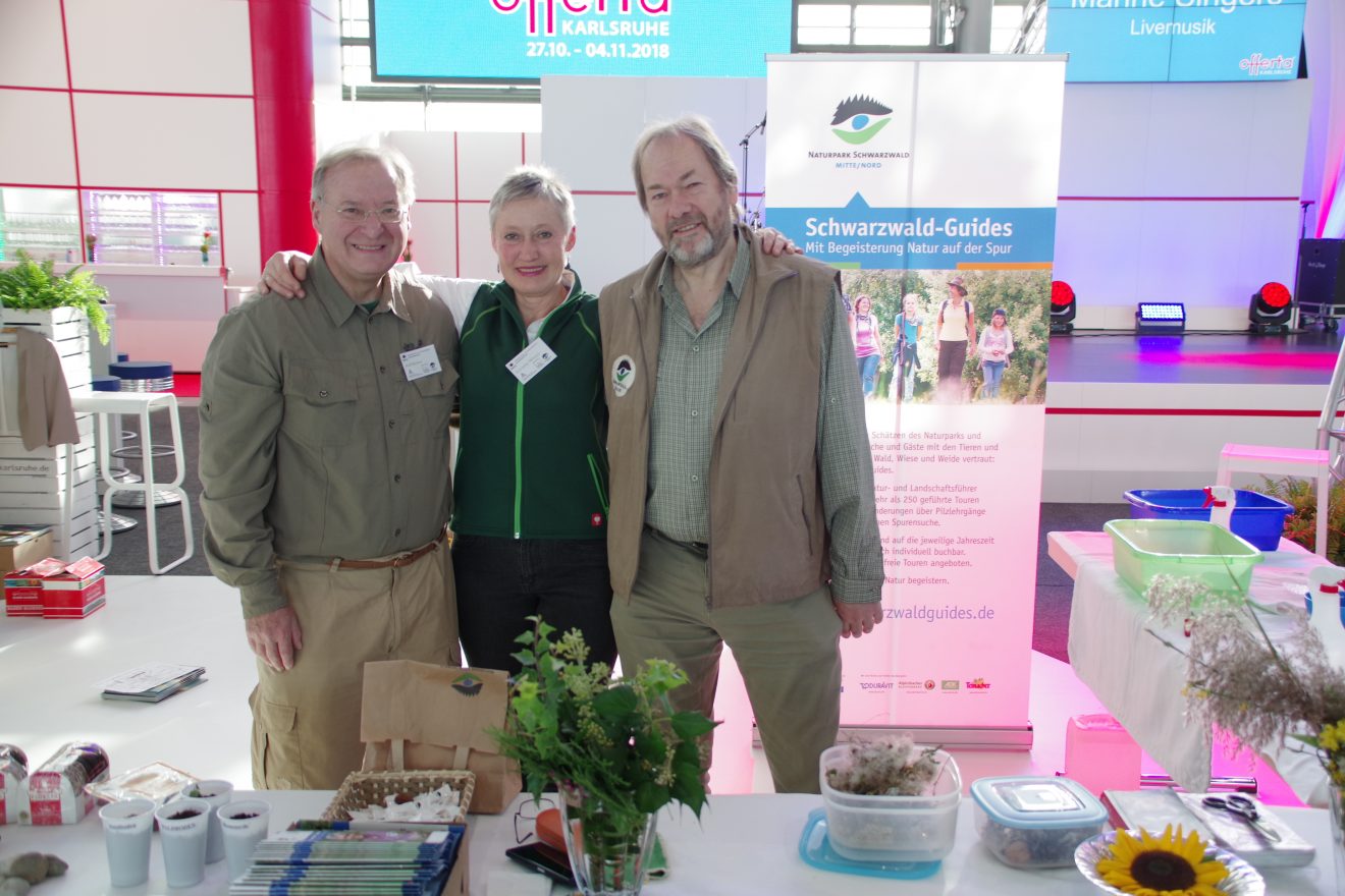 Naturpark-Tag auf der offerta in Karlsruhe am 31.10.2017