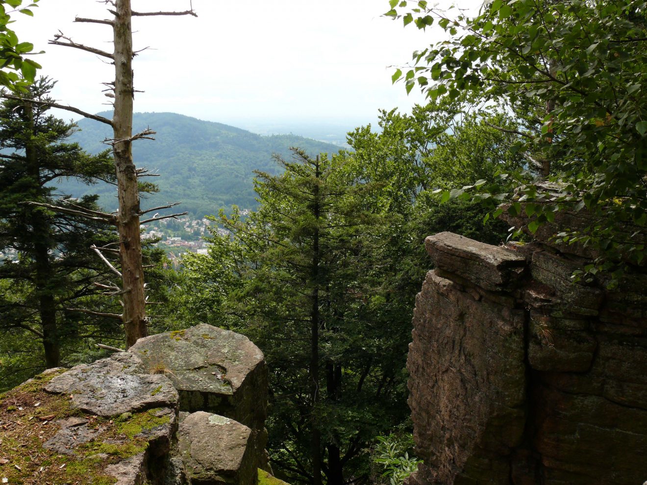 Tour über den Battert.