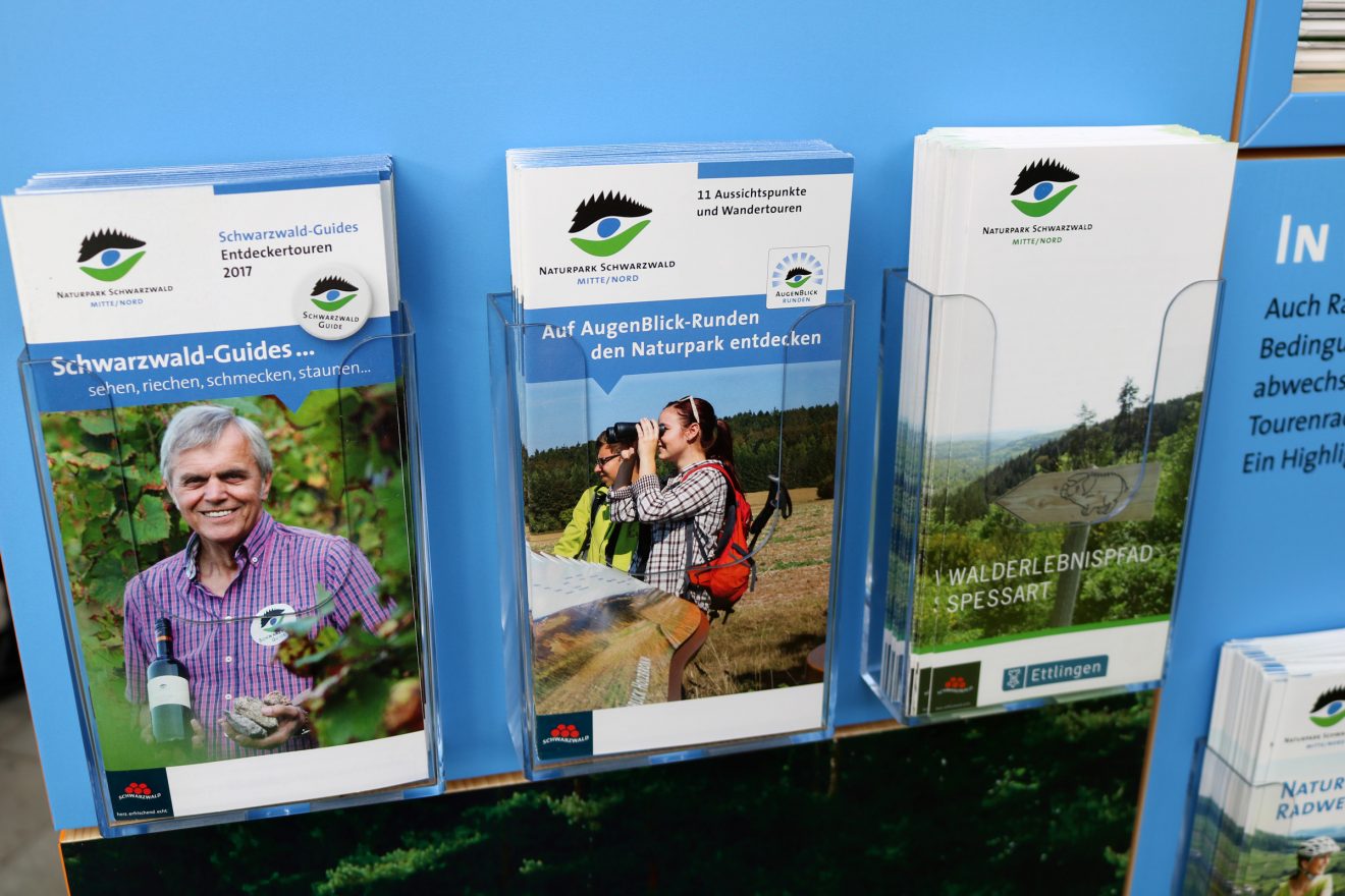 Naturpark-Würfel in vier Raiffeisen Märkten in der Region Schwarzwald Mitte/Nord