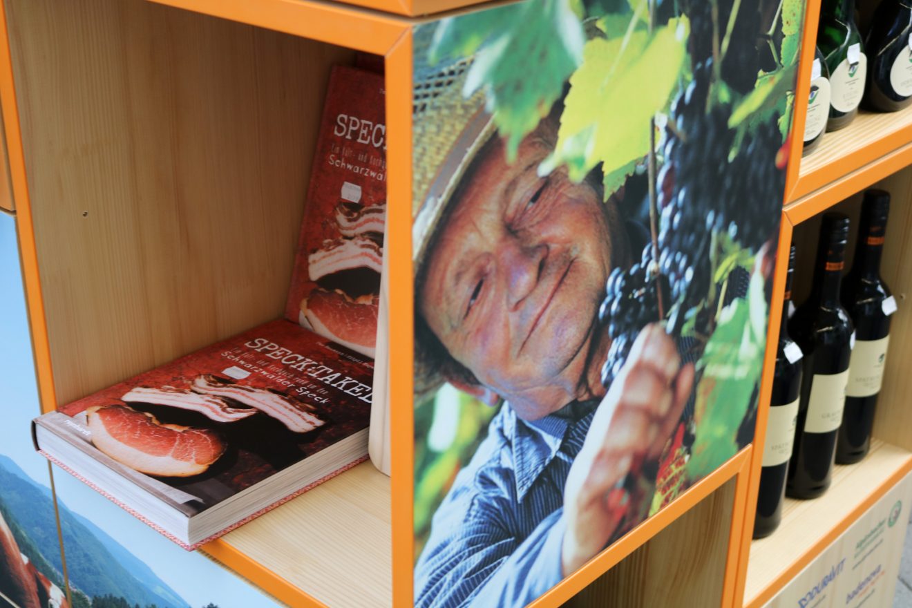Naturpark-Würfel in vier Raiffeisen Märkten in der Region Schwarzwald Mitte/Nord