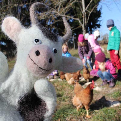 Auftakt Muh die Kuh auf den Hinter-Jörgenhof zu Baiersbronn