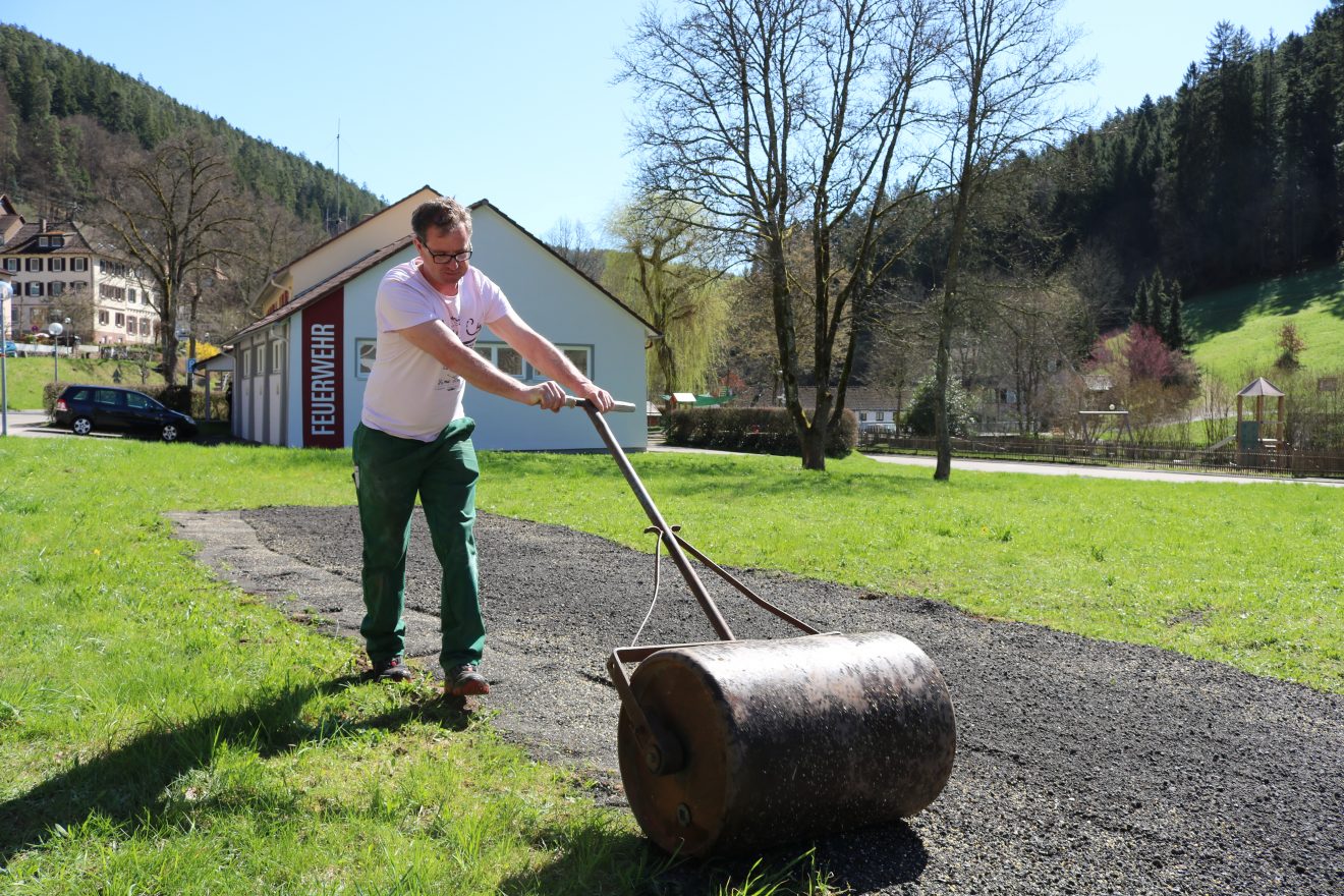 Erste Aussaat Blühender Naturpark 2018 in Bad Teinach-Zavelstein