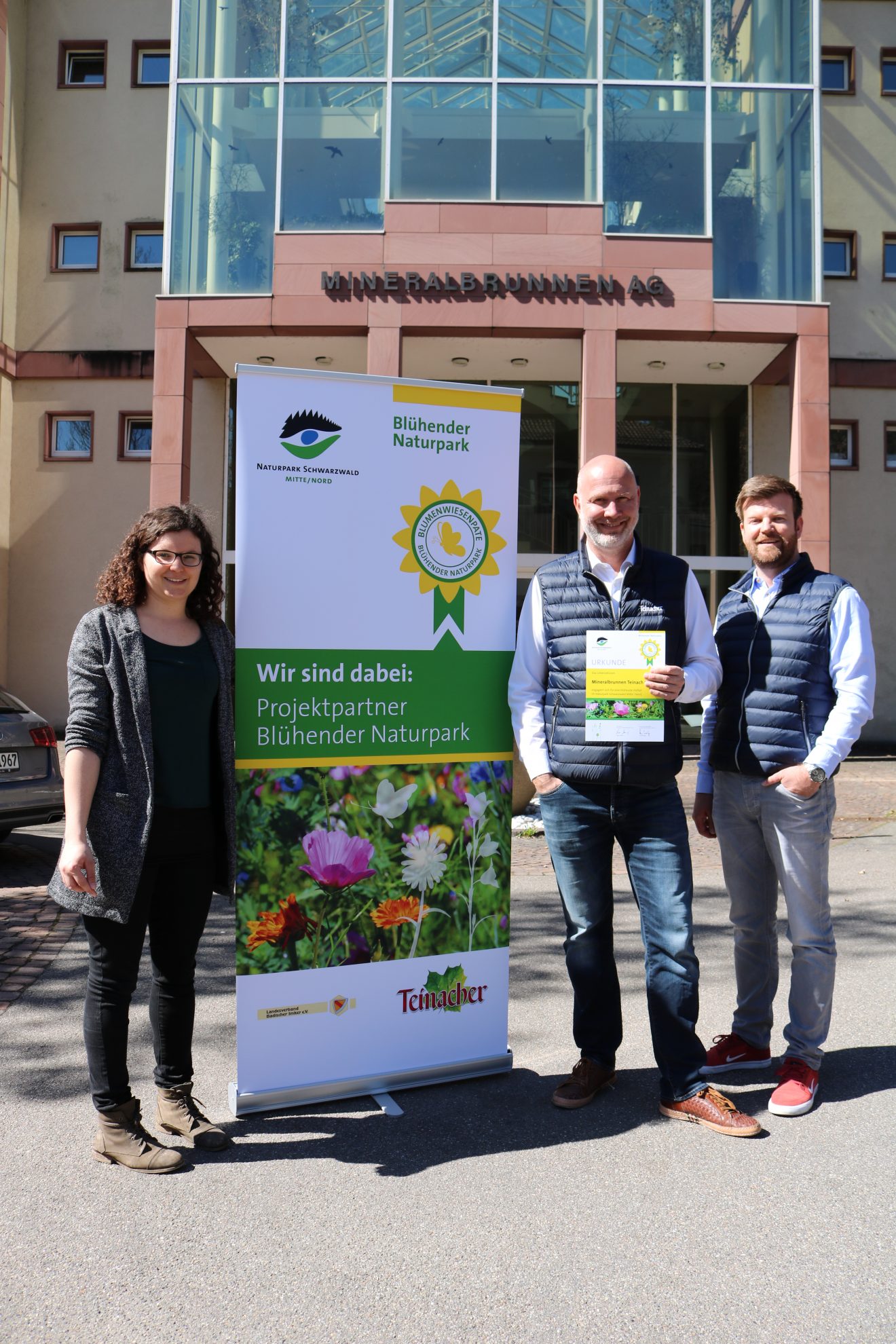 Erste Aussaat Blühender Naturpark 2018 in Bad- Teinach-Zavelstein