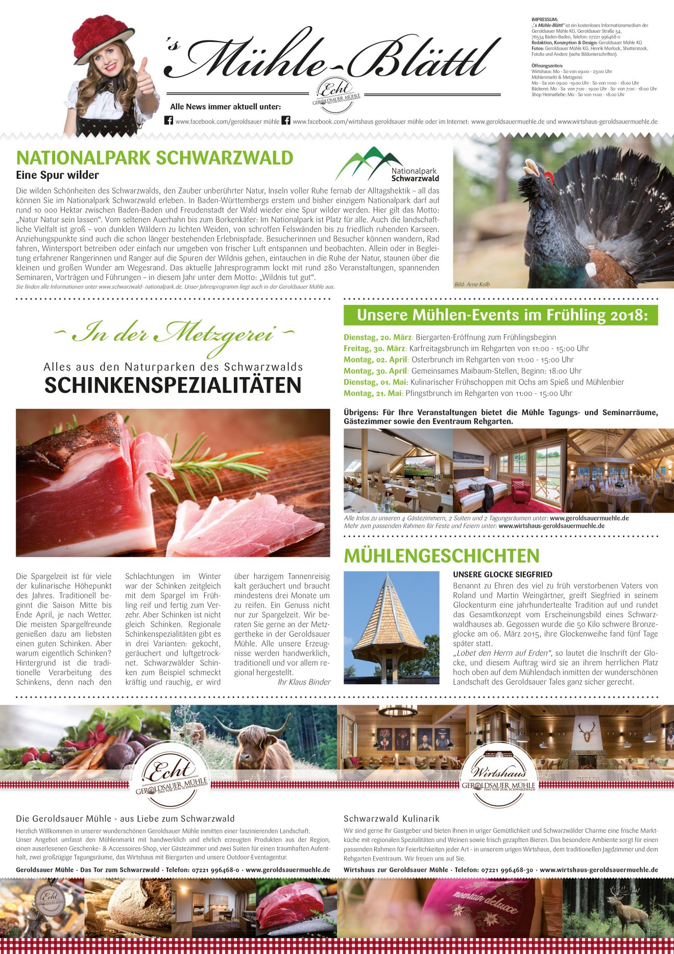 Mühlen-Blättl Geroldsauer Mühle