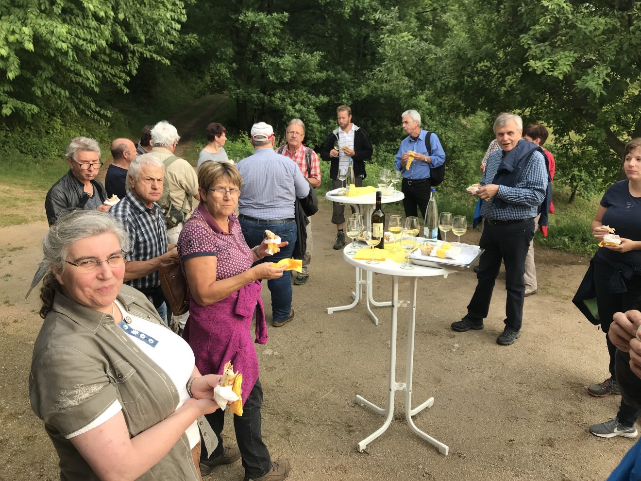 Wandern und Genießen auf dem Engelsberg.