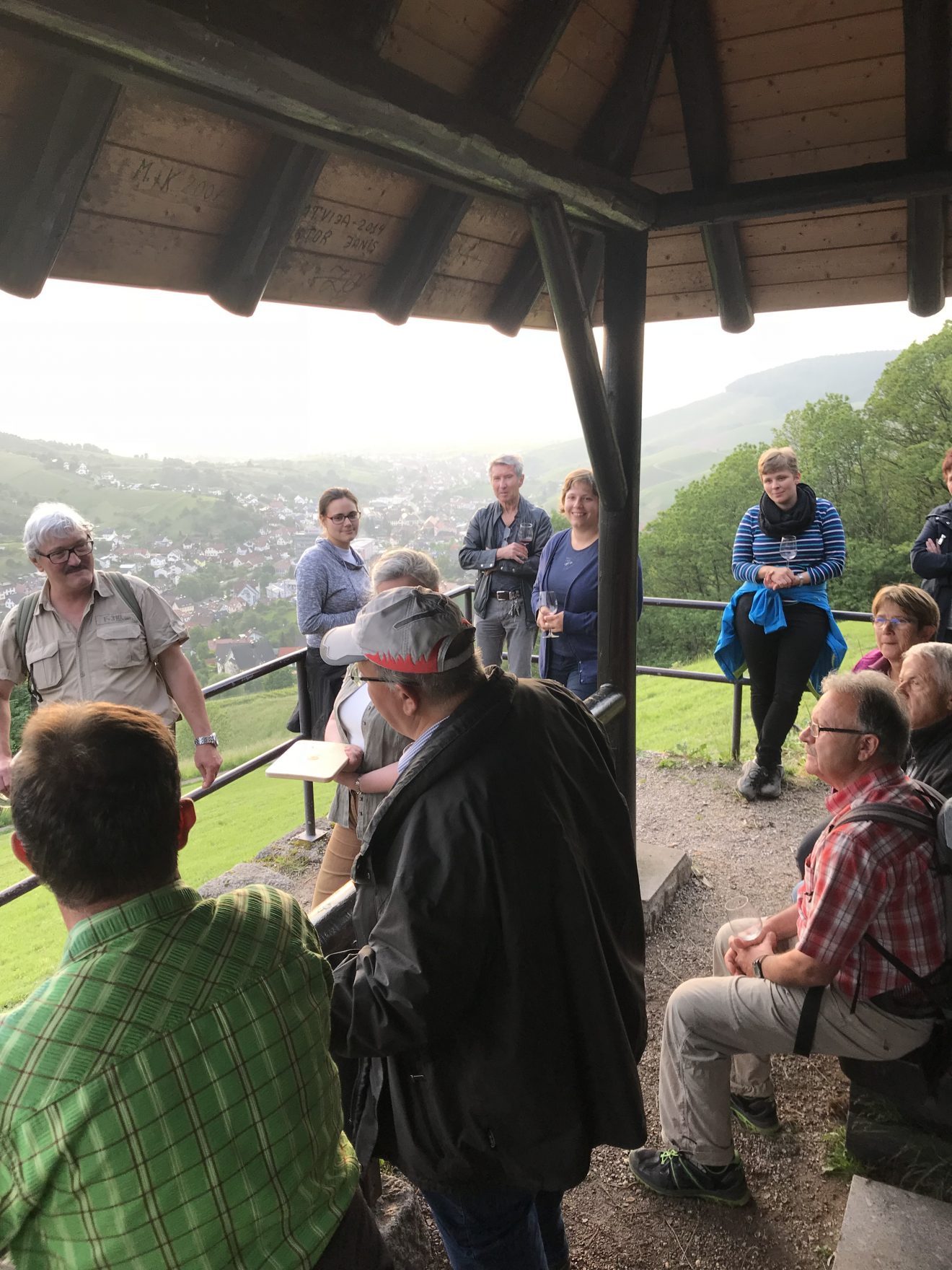 Wandern und Genießen auf dem Engelsberg.