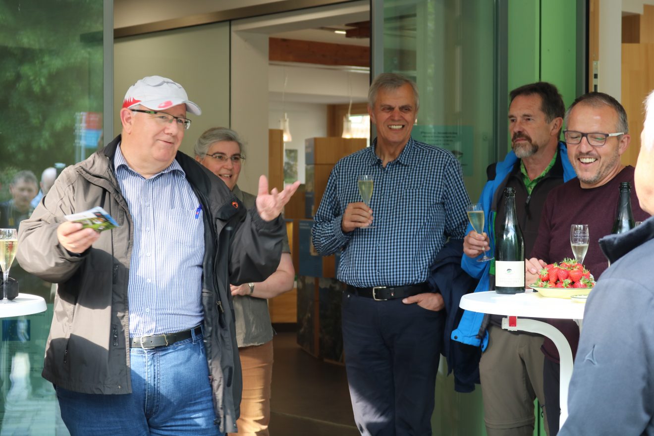 Wandern und Genießen auf dem Engelsberg.